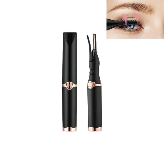 Electric Eyelash Curler for Instant Glam Blink & Dazzle, Portable Heated Eyelash Curler, 2025 New Heated Eyelash Curler Black1PCS