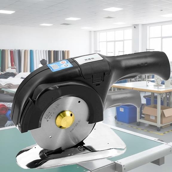 Electric Fabric Scissor, Rotary Cardboard Cutter With Speed Adjustable, Built-in Sharpening Function & Head Protection, Smooth Cutting, Suitable For Cutting Thin/Thick/Elastic Fabrics