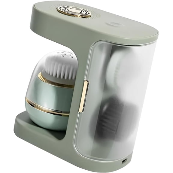 Electric Facial Cleansing Brush Rechargeable Memory Function Waterproof Portable