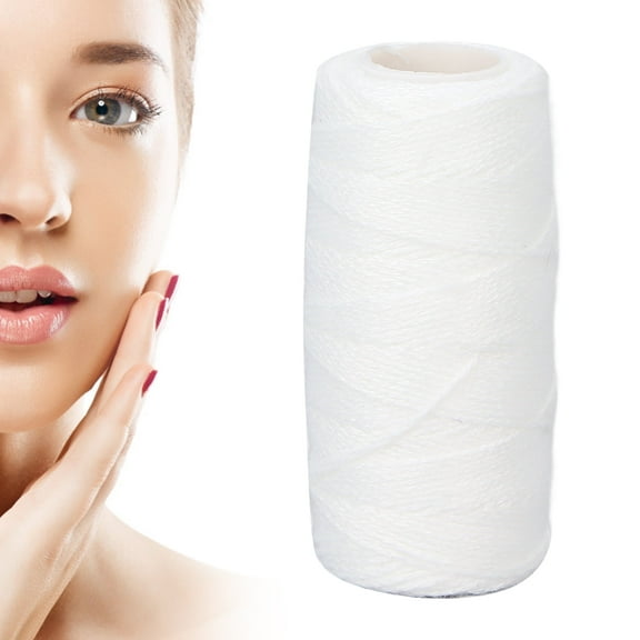 Electric Facial Hair Remover Wire Hair Shaver Beauty Epilator Cotton Strength Threading Thread, Replacement Cotton Thread for Epilator Women Body Hair Removal Device