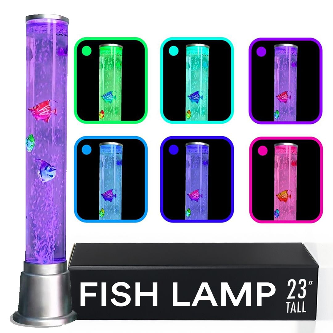 Shop LC Mood Fun Electric Cool LED Desk Table Fish Tank Lamp with Color ...