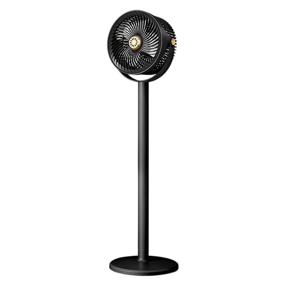 Electric Fan 1 Pack Retractable Strong Airflow USB Powered Circulation Fan for Home Office Desktop and Floor Use