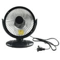 thumbnail image 1 of Electric Fan Heater 200W Heating Bathroom Home Office 6Inch Air Heater, 1 of 5