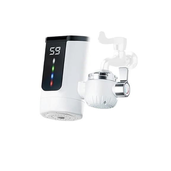 Electric Faucet Water Heater, Instant Hot Water Tap with 304 Stainless Steel Core, LED Display
