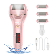 Electric Feet Callus Removers Rechargeable, Aerb Portable Electronic Foot File Pedicure Tools, Professional Pedi Feet Care Perfect for Dead,Hard Cracked Dry Skin Ideal Gift
