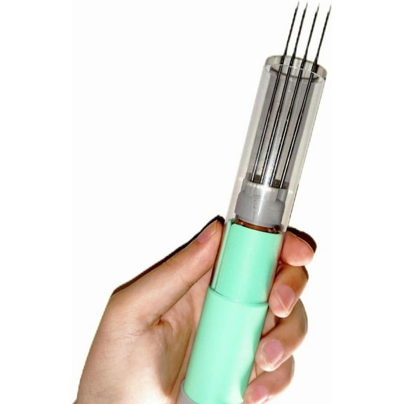 Electric Felting Needle Machine, Wool Felting Tool, 1-7 Needles with Speed Control, Easy Needle Change, for Quick Felting, DIY Wool Painting and Felted Craft Work