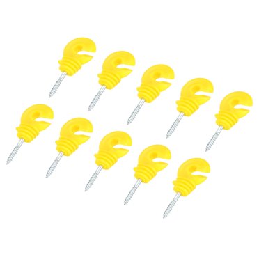 Doblít Heavy-Duty Screw-In Ring Insulator For Electric Fence Wooden Posts