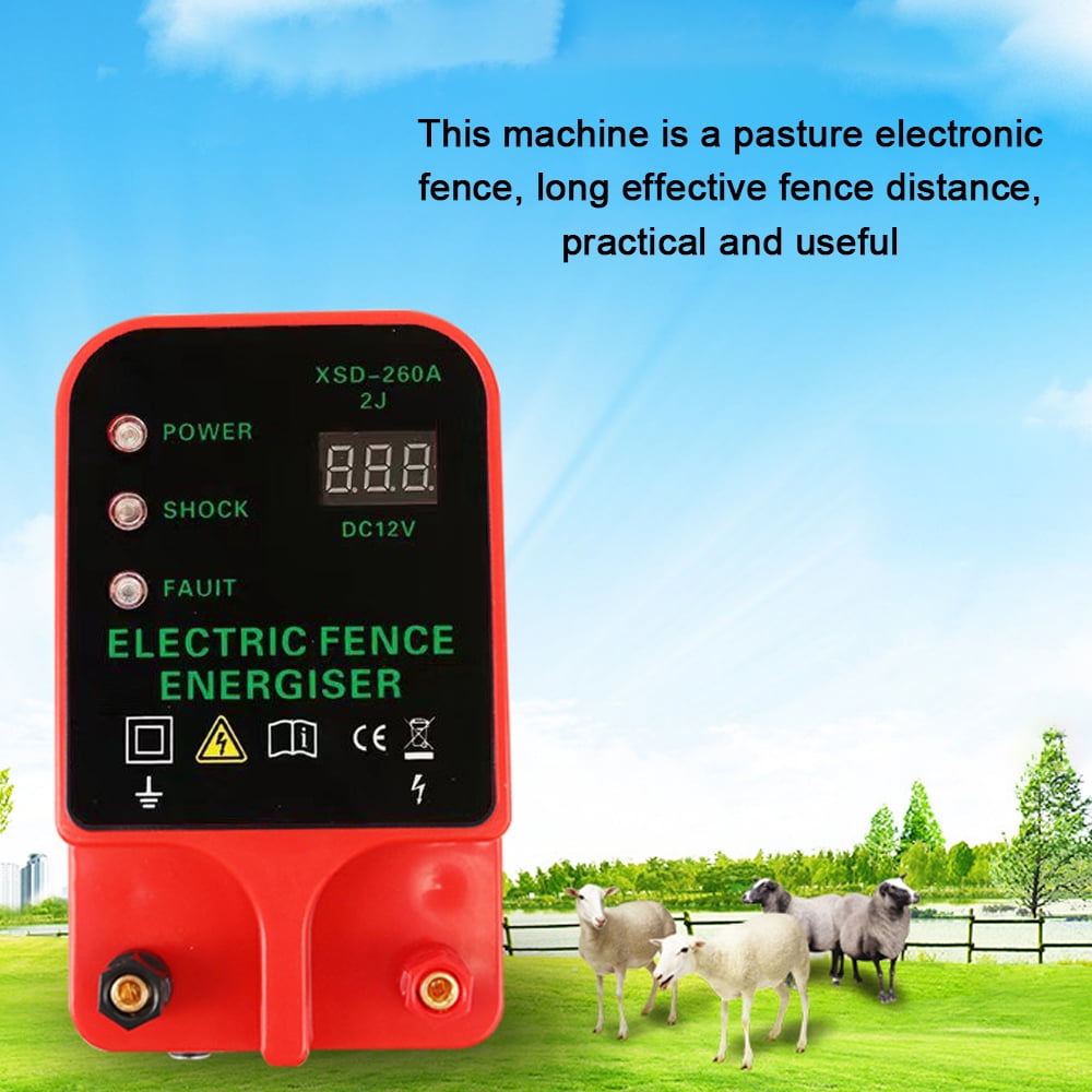 Electric Fence,Livestock Fence Waterproof Iuppa Livestock 2 Modes Farm