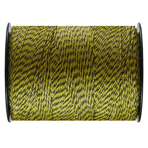 Electric Fence Wire 3366ft, Polywire for Horses Cattle Livestock, 1026M Electric Fencing, High Tensile Strength, UV Resistant, Farm Animal Containment