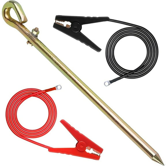 HOT Electric Fence Wire-Ground Rod,Connect and Charger Solar,Suitable for Generator