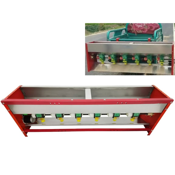 Electric Fertilizer Broadcast Spreader Speed Adjustable Tricycle Rear Fertilizer Applicator