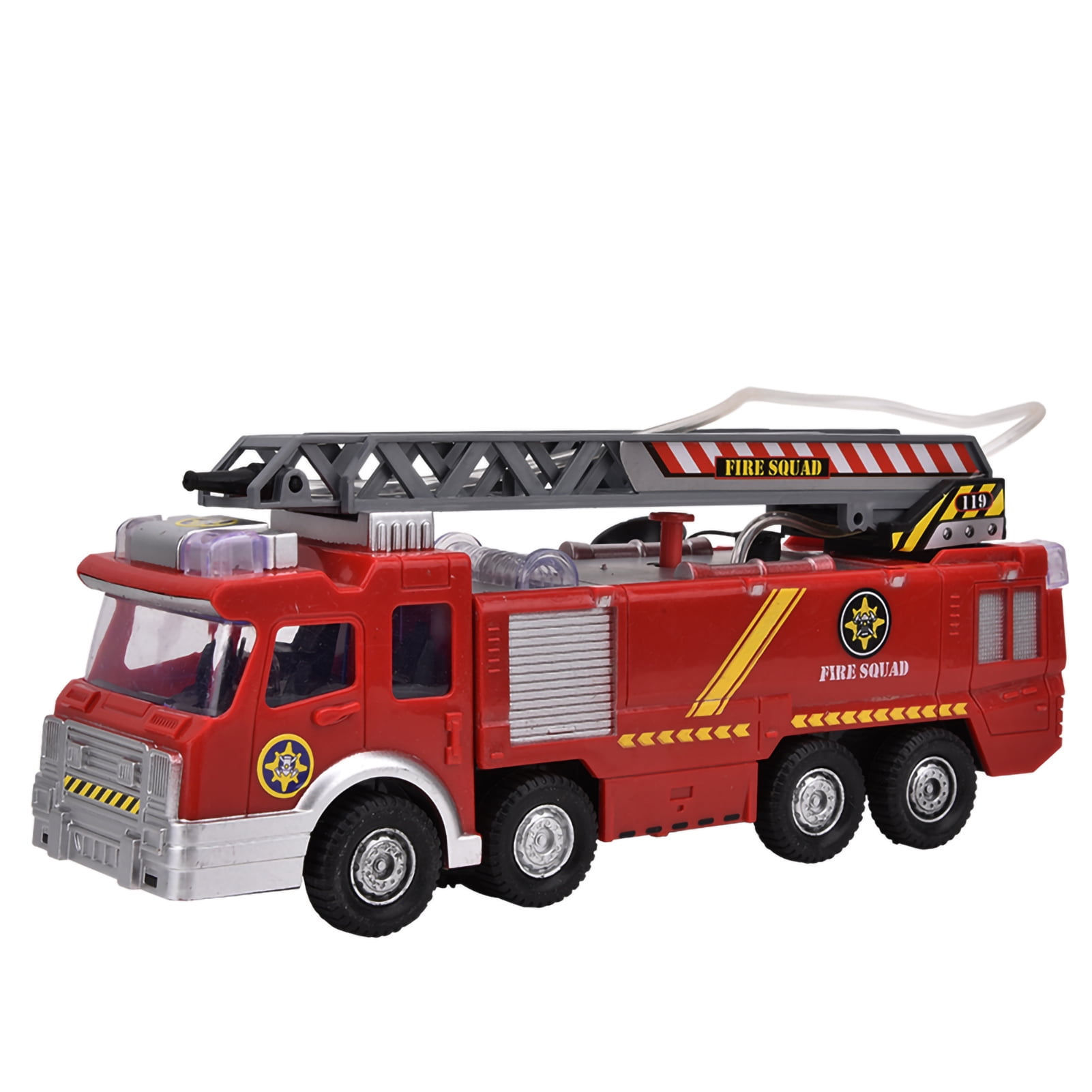 Electric Fire Truck Toy for Kids Vehicle Simulation with Music and ...