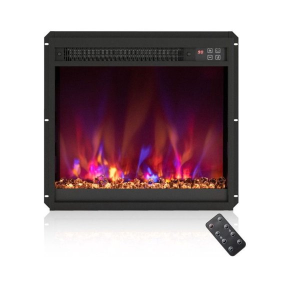 Electric Fireplace Insert 1500W, 18/23/26 Inch Remote Control Heater