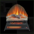thumbnail image 1 of Electric Fireplace Insert, 23 Inch 3D Log Set Infrared Heater | Antique Black | Vent Free, 1 of 10