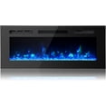 thumbnail image 1 of Electric Fireplace Inserts,40 inch Electric Fireplace,Electric Fireplace Wall Mounted,Electric Fireplace,Wall Fireplace Electric with Remote Control,Electric Fireplace Recessed, 1 of 9