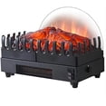 thumbnail image 1 of Electric Fireplace Log Heater, 16" Fireplace Inserts with Realistic Ember Bed, Thermostat, 750/1500W, Black$$Home Decor, Kitchen, & Other, 1 of 6