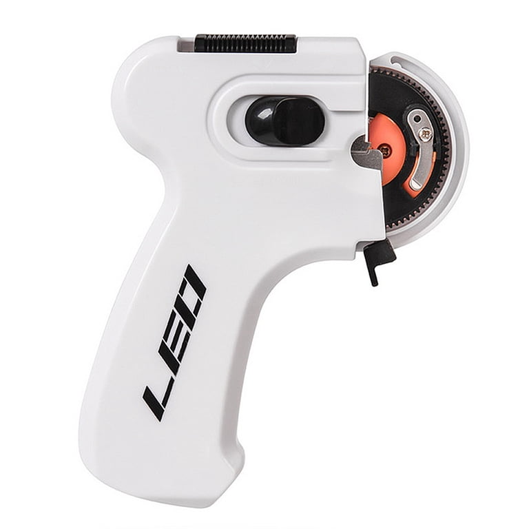 automatic electric fishing hook tier Portable Fast Fishing Hooks Machine Fishing Accessories Tie Line Tying Equipment 4 Colors won’t damage line while tying. Kisangel Automatic Fishing Hook Tyer