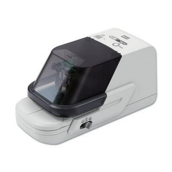 Electric Flat Clinch Heavy Duty Stapler 70 Sheet Capacity, Gray
