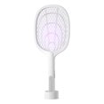 thumbnail image 1 of Mouliraty Electric Fly Swatter, 3000V Rechargeable 2 In 1 Fly Swatter Racket With Purple Light Fly Extinguisher Dual Mode For Indoor And Outdoor Home, 1 of 8