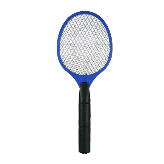 Electric Fly Swatter, Bug Zapper Racket, Battery Operated Handheld Mosquito Swatter with Safety Mesh, Portable Non-Toxic Insect Zapper for Indoor Home Kitchen Patio Camping Outdoor Pest Control