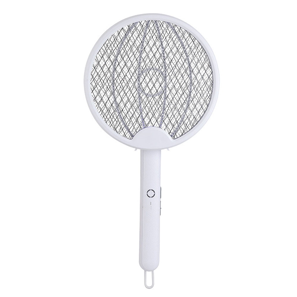 Electric Fly Swatter, Rechargeable Bug Zapper Racket Foldable, Mosquito ...