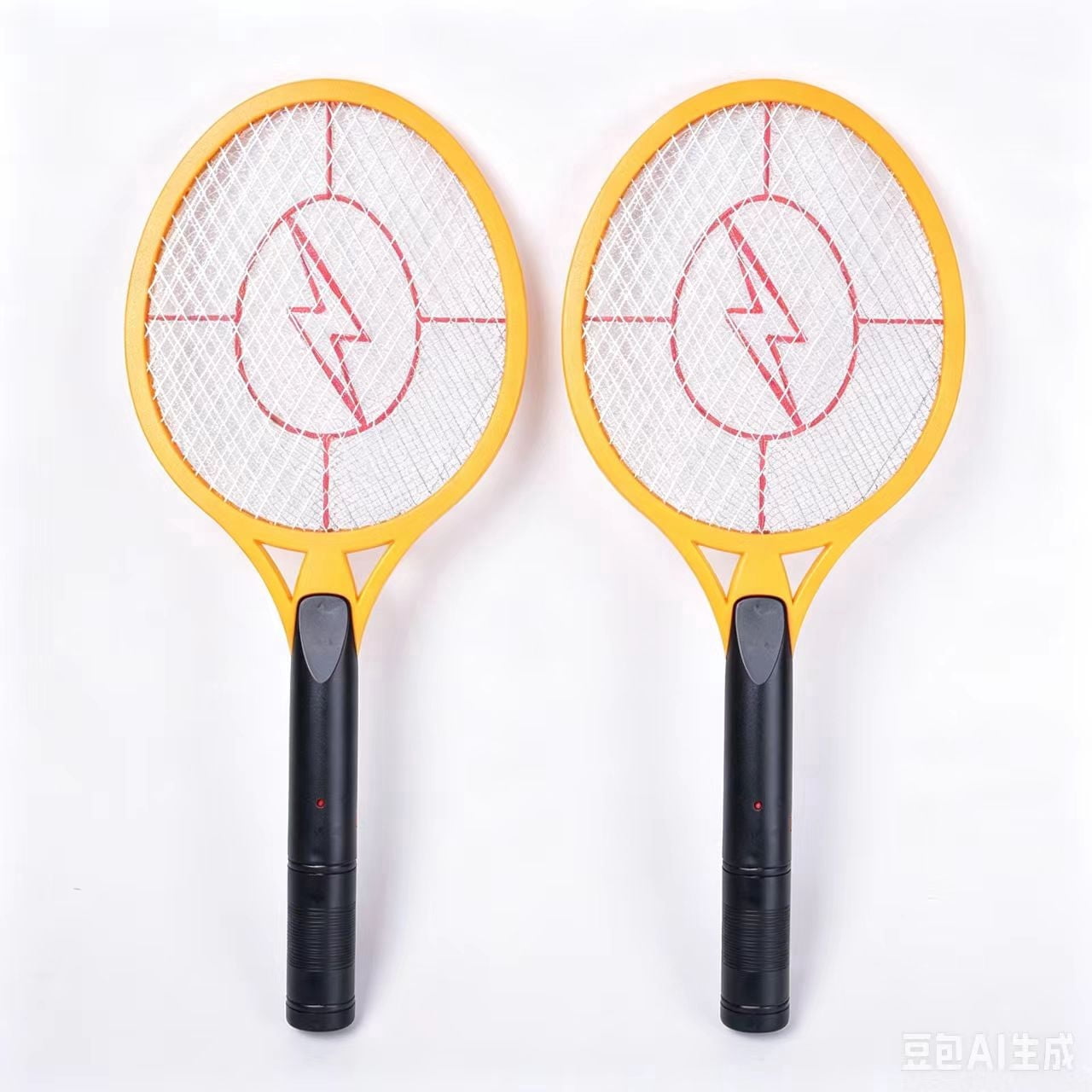 Electric Fly Swatter [Set of 2] Handheld Bug Zapper Racket for Indoor ...