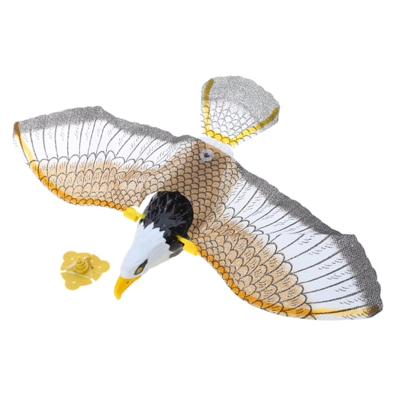 Electric Flying Bird Toy with Led Light and Music Sound Model for Birthday Festival Accessory Supplies