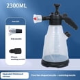thumbnail image 1 of Electric Foam Sprayer 1.5L High Pressure Car Wash Bottle, Handheld Foam-Cannon with Adjustable Nozzle for Auto Detailing, Garden Watering & Home Cleaning Multi-Purpose White, 1 of 4