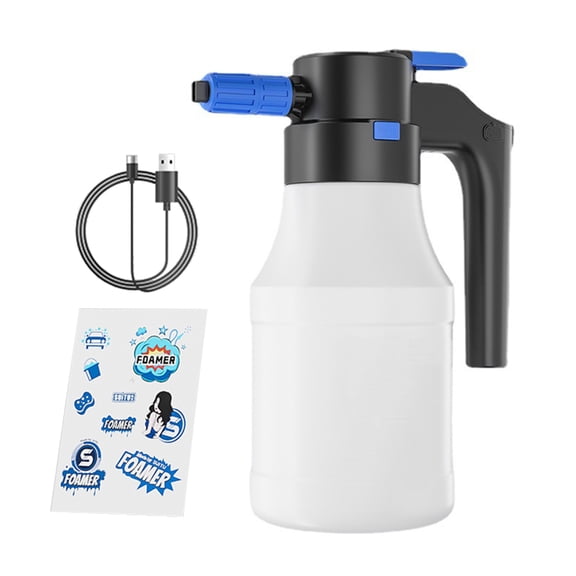 Electric Foam Sprayer 1.5L for Car Washing and Grooming