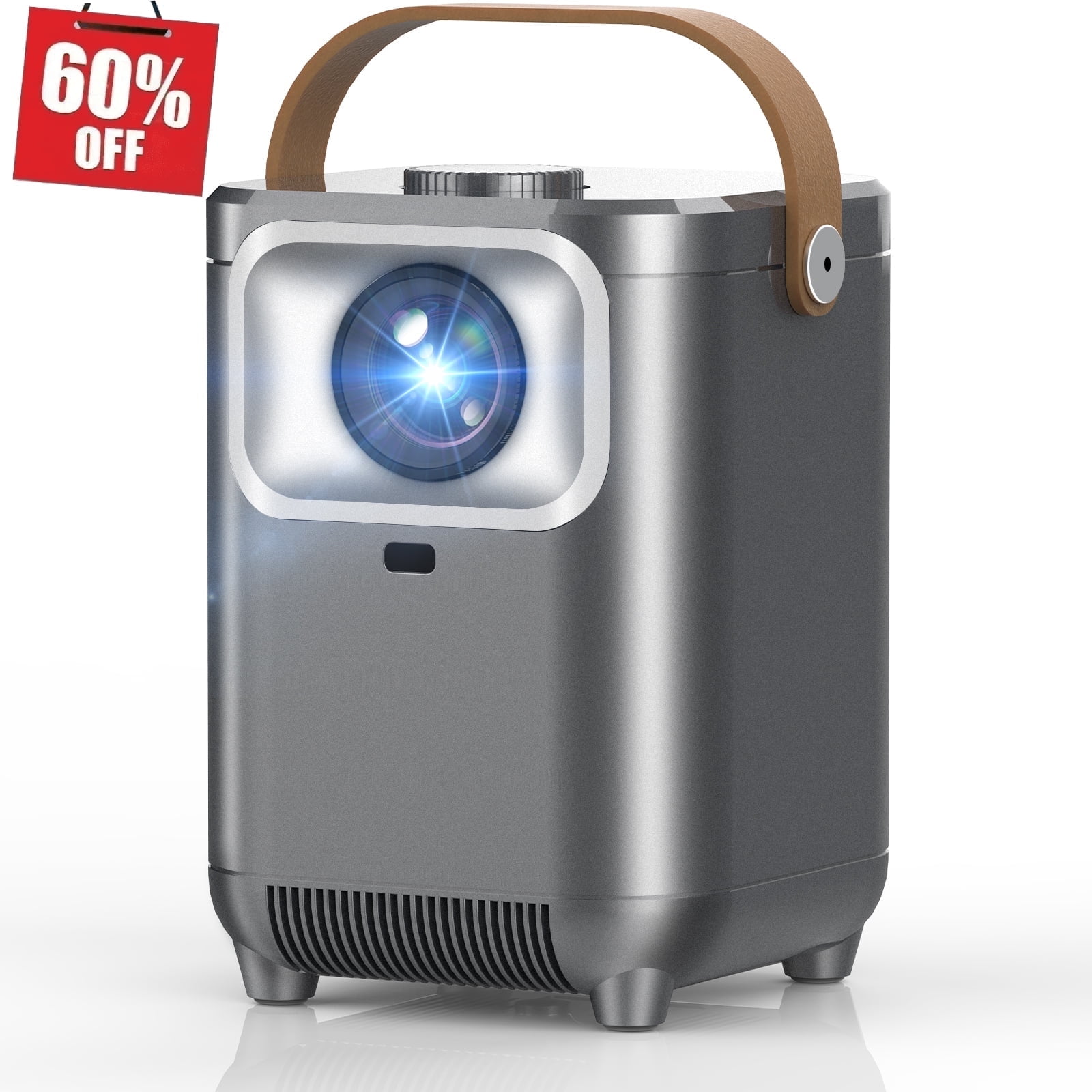 [Electric Focus] Mini Projector with 5G WiFi 6 and Bluetooth, Su 並行輸入品