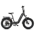 thumbnail image 1 of Electric Folding Bike for Adults, 48V 15Ah Removable Battery, 20"x4.0" Fat Tire E Bicycle, 20 Mph Max Speed, 500W Motor, Class 2, SGS, 1 of 9