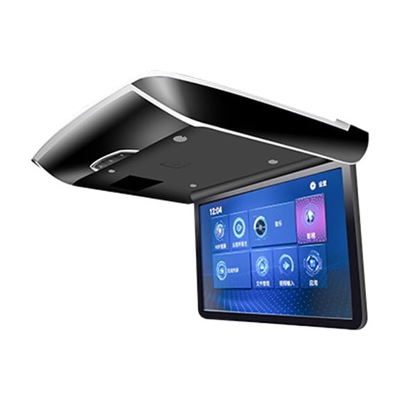 Electric Folding Car Monitor IPS Screen Car Video Playes 1080P 8K Ceiling TV Roof Mount Display USB