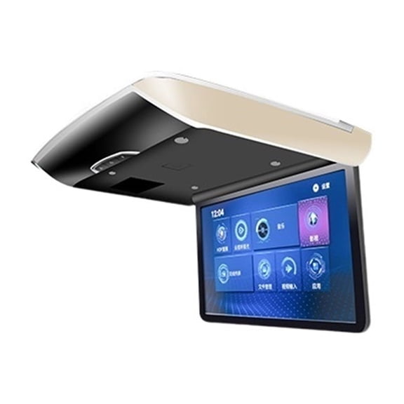 Electric Folding Car Monitor IPS Screen Car Video Playes 1080P 8K Ceiling TV Roof Mount Display USB