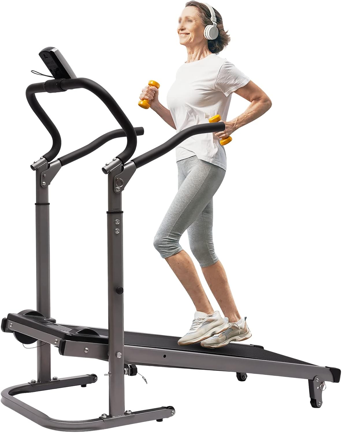 Electric Folding Treadmill 350 Lbs Capacity Folding Treadmill with