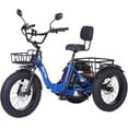 thumbnail image 1 of Narrak Adult Electric Folding Tricycle,750W(Peak1350W),48V13Ah Ebike,20"x4.0" Aluminum Fat Tire 3 Wheel Trike,Max 20MPH,Hydraulic Brake,Rear Motor Differential,For Adults, 1 of 8