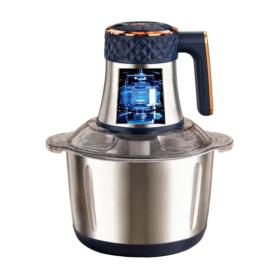 Electric Food Chopper 5L, 500W Meat Grinder with 3