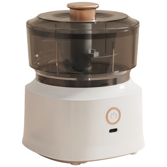 Electric Food Chopper for Kitchen, Multifunctional Meat Grinder, Garlic Vegetable Cutter, Food-Safe Plastic Grinding Machine, Compact, Simple Operation