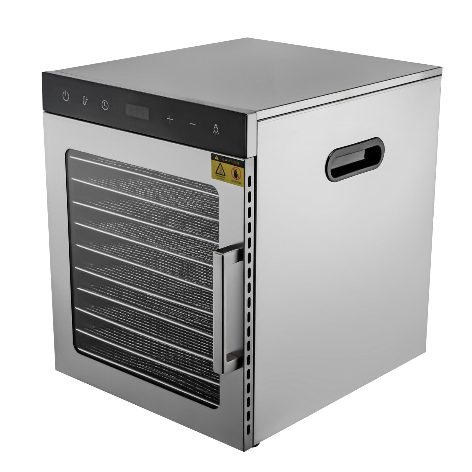 Electric Food Dryer Machine Low Noise & Durable Food Dehydrator,Home Stainless Steel Trays Dehydrator for Food, Jerky, Herbs, Veggies and Fruits - Adjustable Digital Temperature and Timer