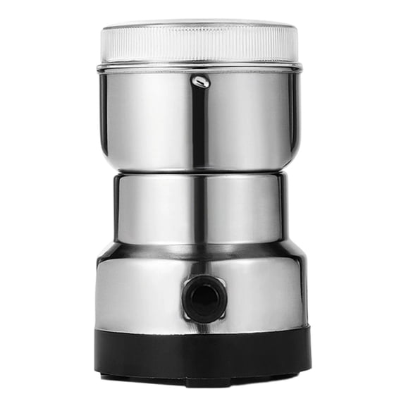 Electric Food Grinder Stainless Steel Multi Purpose Kitchen Mill For Coffee Spices Grains Power Compact Design