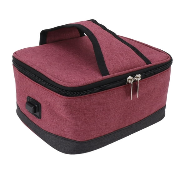 Electric Food Heater Box USB Constant Heating Insulation Bag Heated Lunch Box Bag