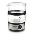 thumbnail image 1 of Electric Food Steamer Stackable Two-Tier Bowls, 5 Quart, Stainless Steel, 1 of 5