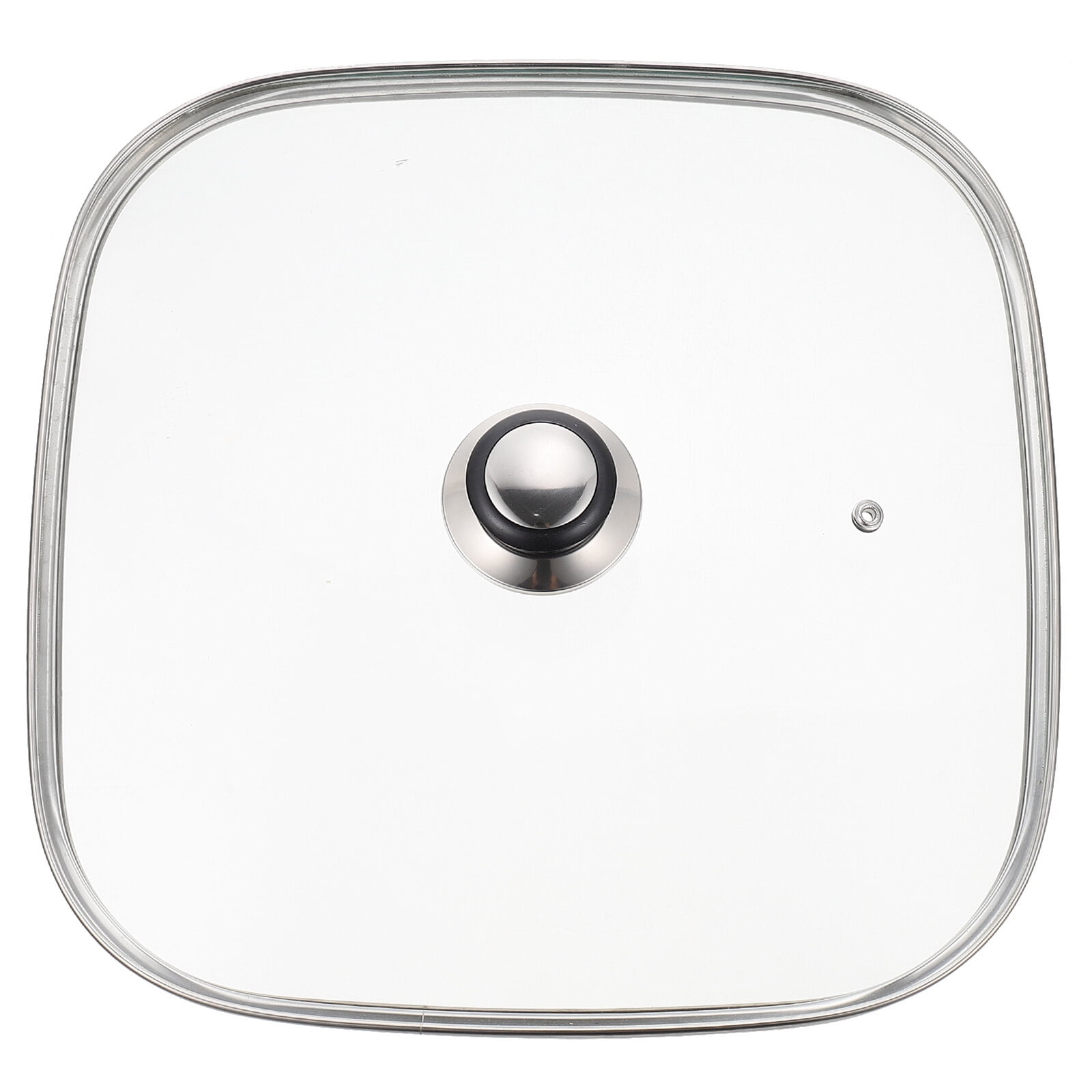 Electric Food Warmer Glass Cover Work on Household Pot Lid Kitchen