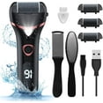 thumbnail image 1 of Electric Foot Callus Remover, Rechargeable Portable Electronic Foot File Pedicure Kits, Waterproof Foot Scrubber File, Professional Pedicure Tools, Foot Care for Dead Skin Ideal Gift, 3 Rollers, 1 of 4