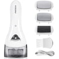 thumbnail image 1 of PRITECH Electric Foot Callus Remover Tool, Electric Pedicure Foot File, Rechargeable Callus Removers Kit Extra Thick, Heel, Hand, Skin Gift(White), 1 of 8
