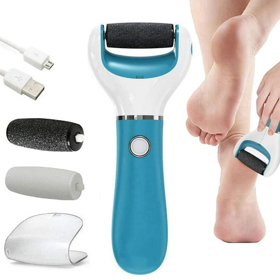 Electric Foot Dead Skin Exfoliator Callus Remover Rechargeable Pedicure Foot Care Tool Feet Dry Skin Removal Scrubber Smoother