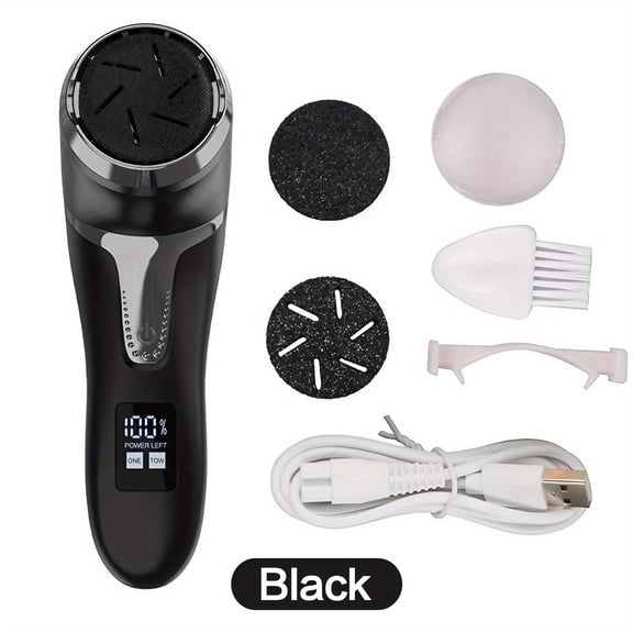 Electric Foot File, Callus Remover, Vacuum Foot Care Device, Waterproof Corn RemoverIdeal for Home Foot Care and Easy to Clean