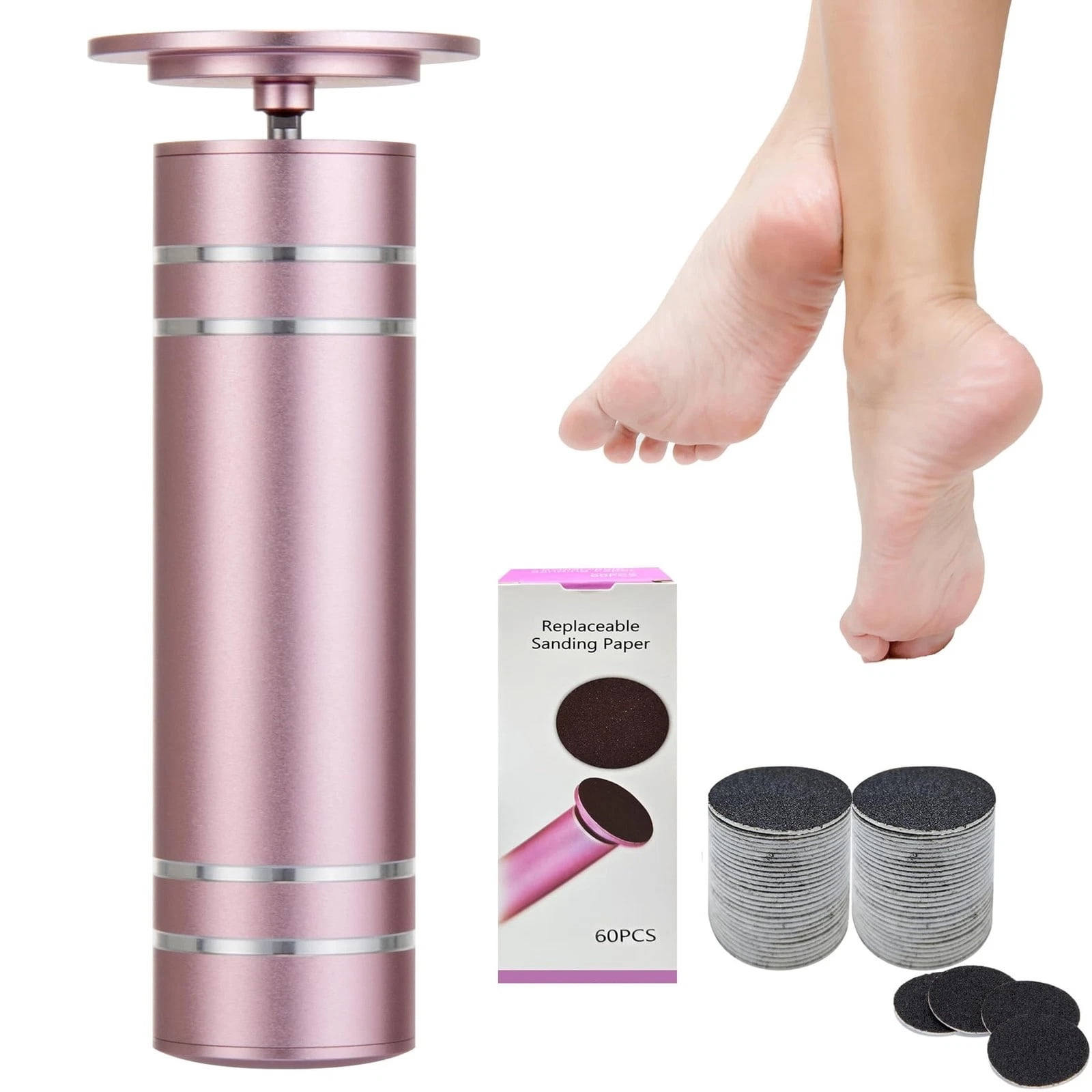 Electric Foot File, Callus Remover for Feet, Adjustable Speed Foot File