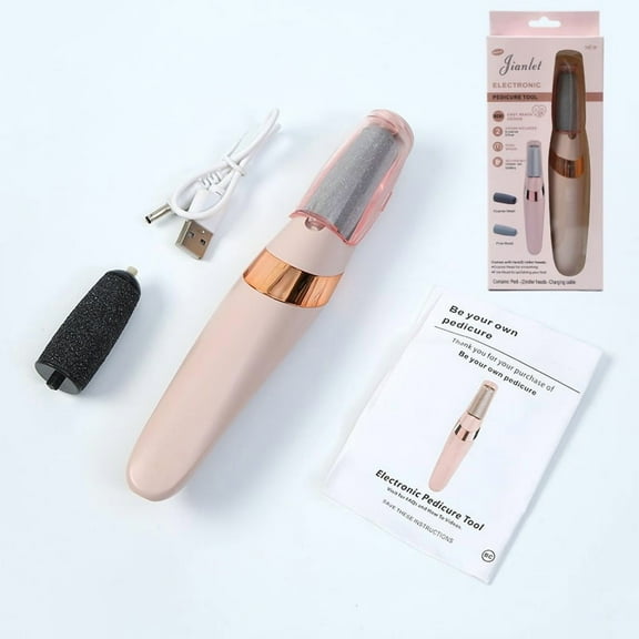 Electric Foot File for Hard Skin - Removes Dead Skin Cells, Foot Care Shaver, Removes Dry, Cracked Skin, Safe and Painless