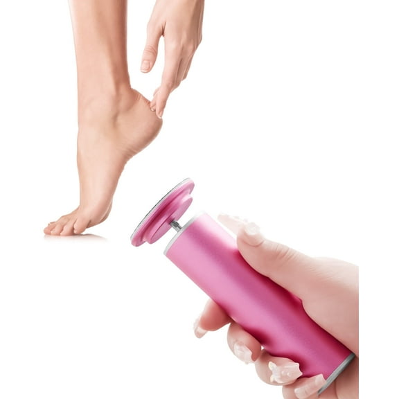 Electric Foot File with Adjustable Speed & 360° Rotatable Design for Pain-Free Exfoliation, Removes Dead Skin and Calluses