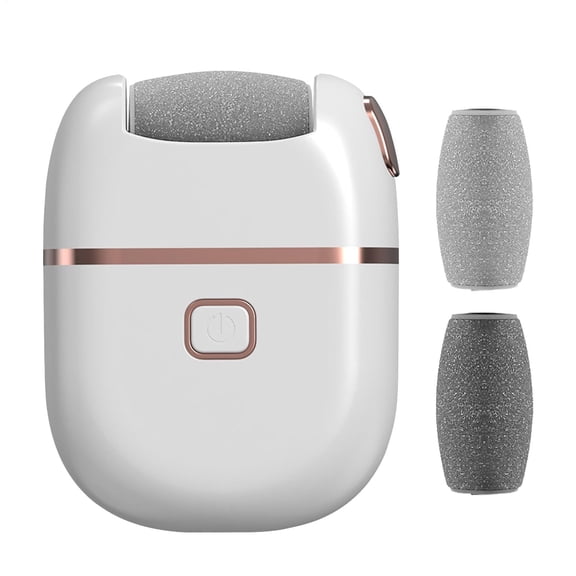 Electric Foot Grinder - Callus Remover Tool, Foot Skin Exfoliator | Electronic Pedicure Foot File, Portable Dead Skin Remover, Rechargeable Waterproof Foot Care Tool for Smooth Feet